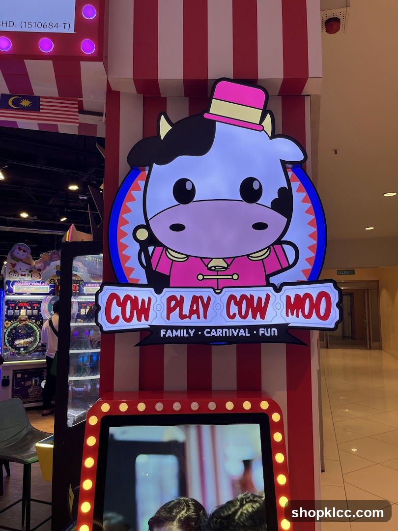 Cow Play Cow Moo Signage