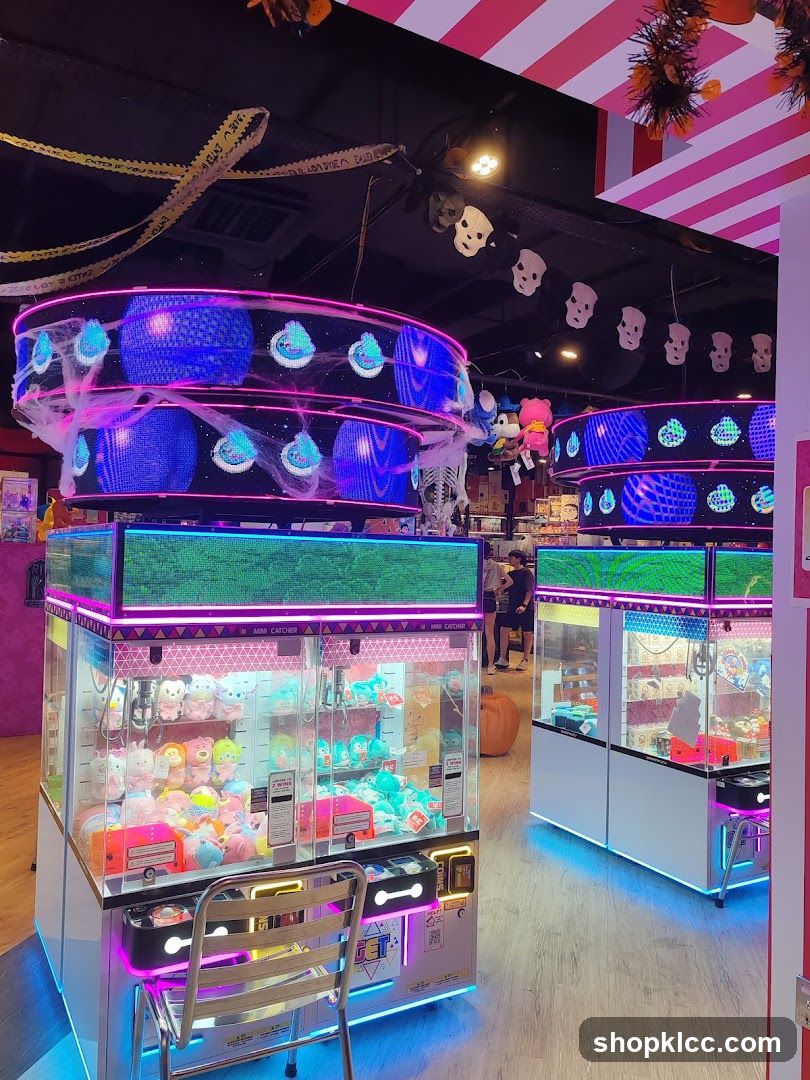 Claw Machine Arcade Interior