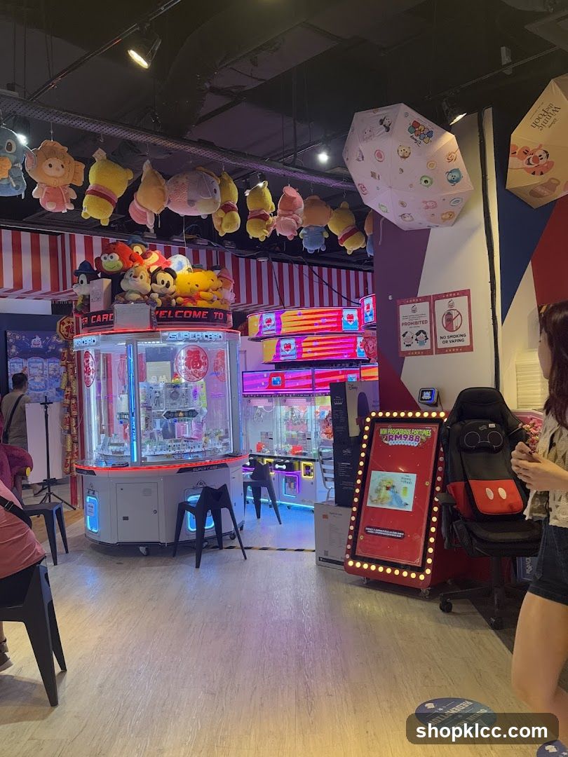 Arcade Game Room Interior