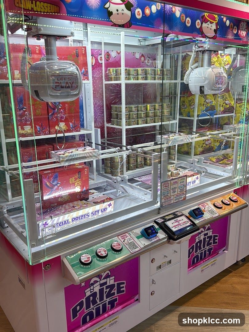Claw Machine with Prizes