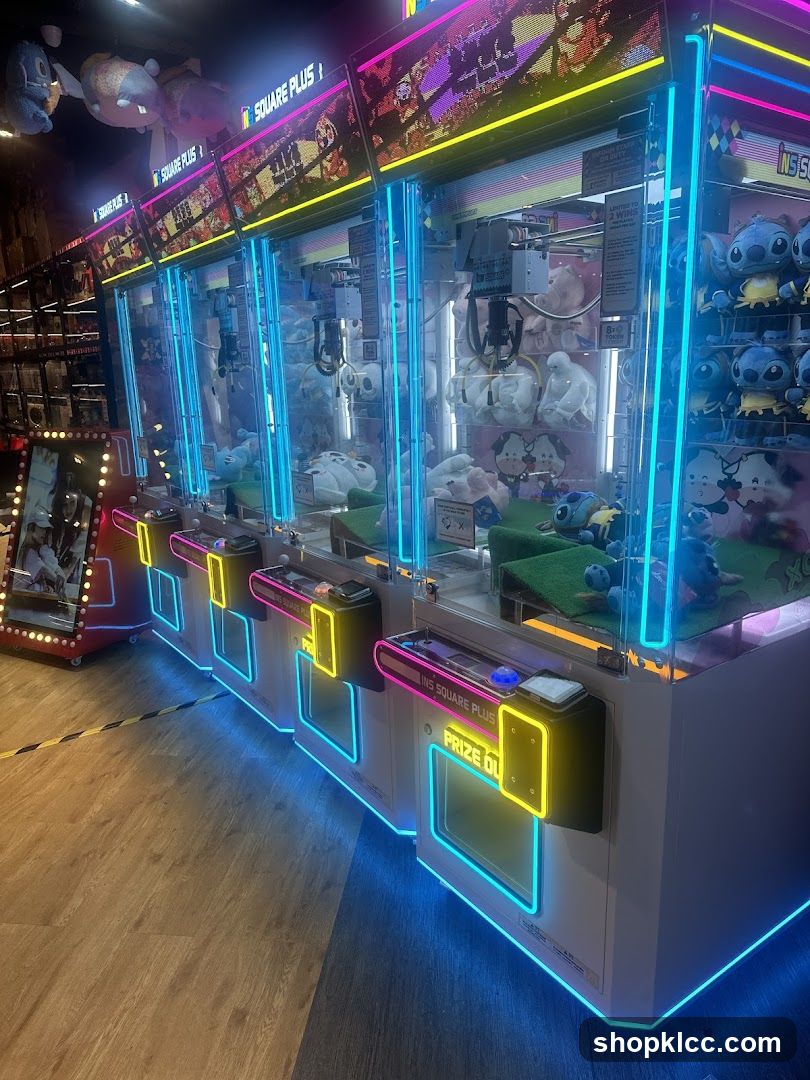 Arcade Game Machines Interior