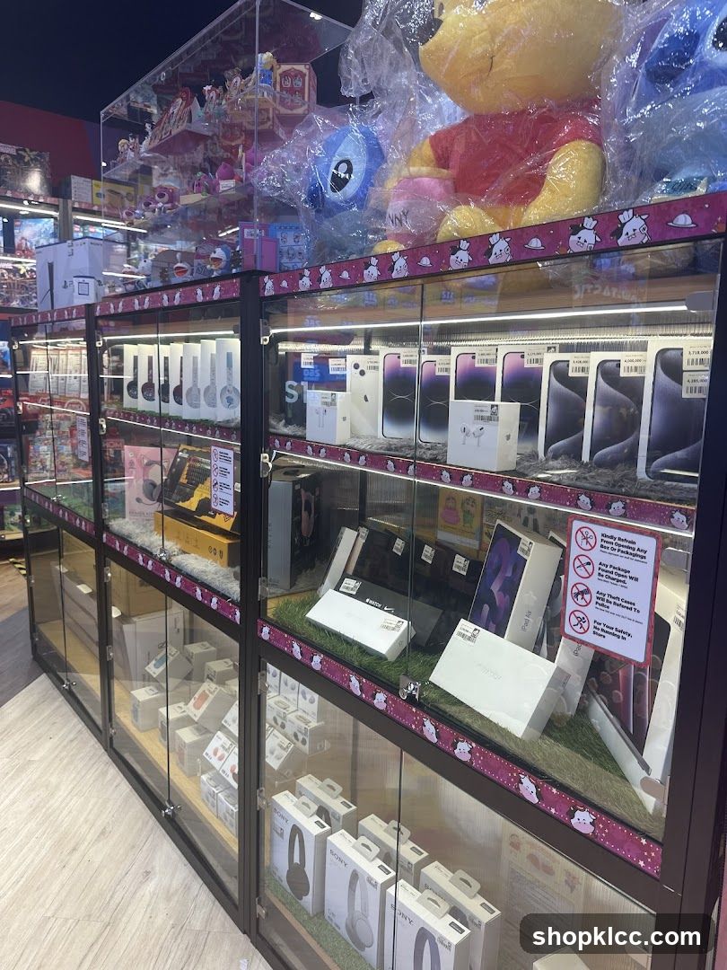 Electronics and Toy Display Case