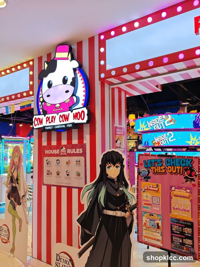 Cow Play Cow Moo and Demon Slayer Storefront
