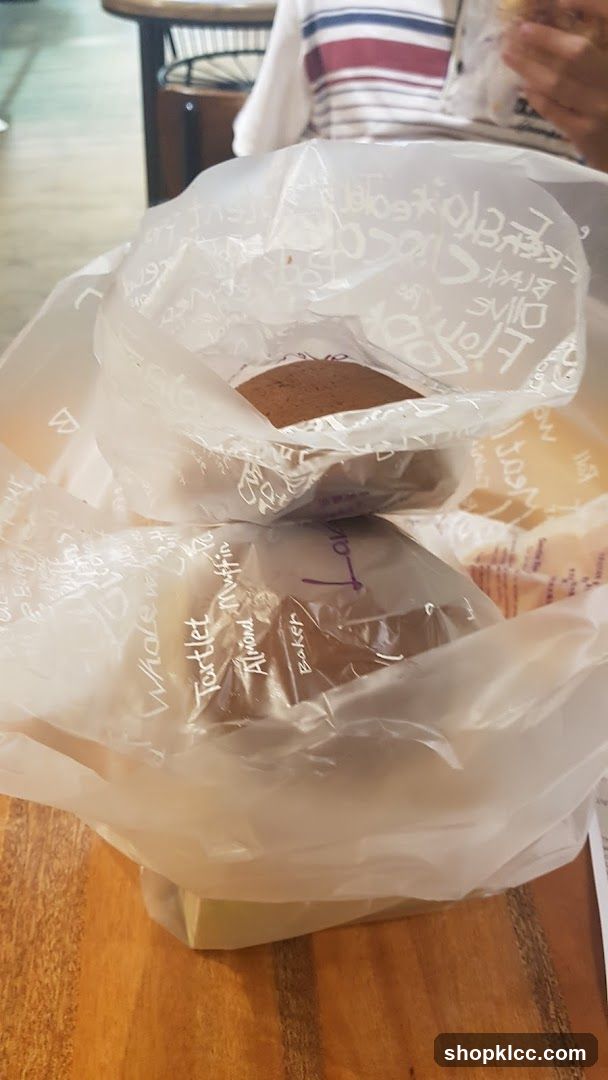 Baked Goods in Plastic Bags
