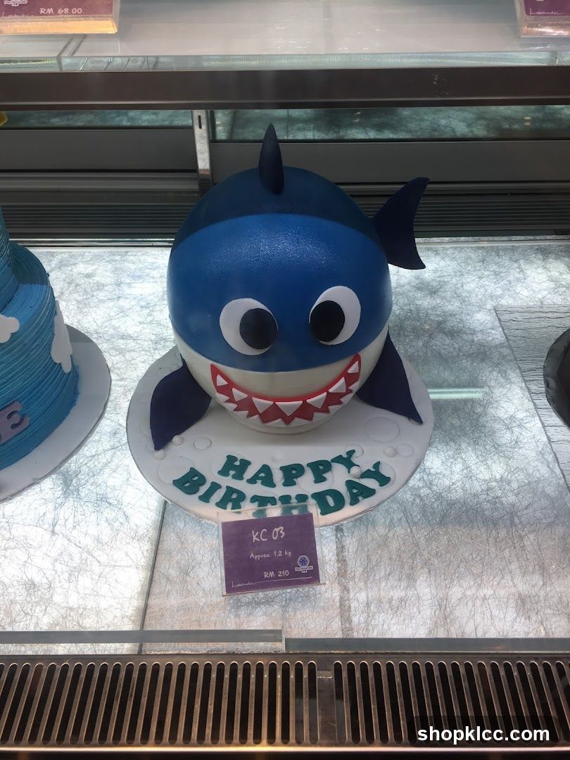 Shark Birthday Cake