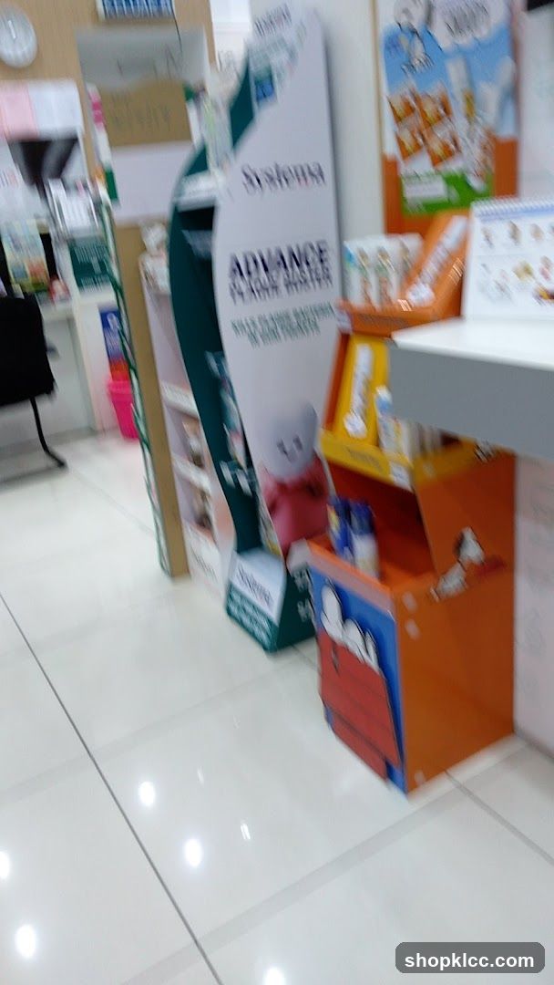 Promotional displays in a store