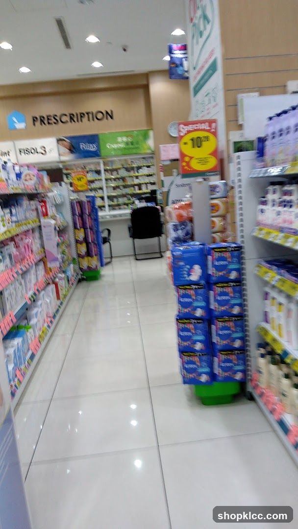 Pharmacy aisle