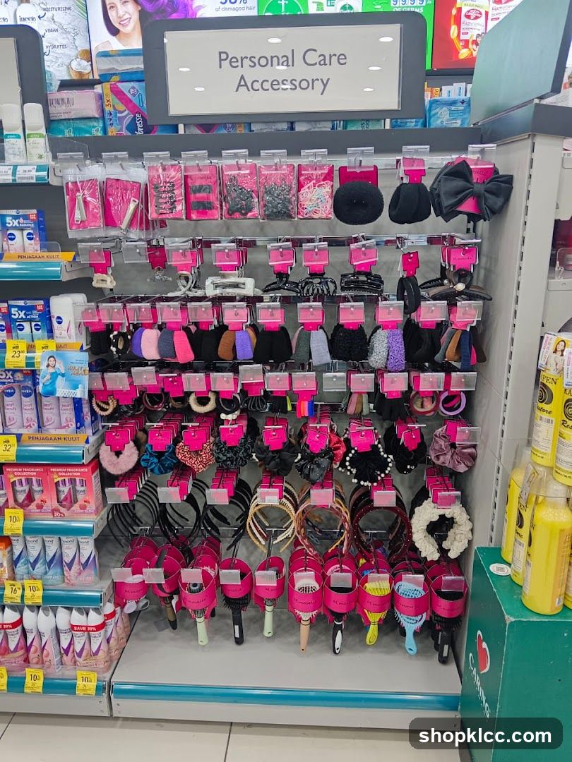 Personal Care Accessories Display