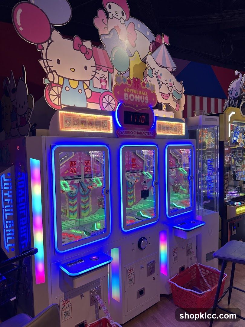 Sanrio Character Arcade Machine