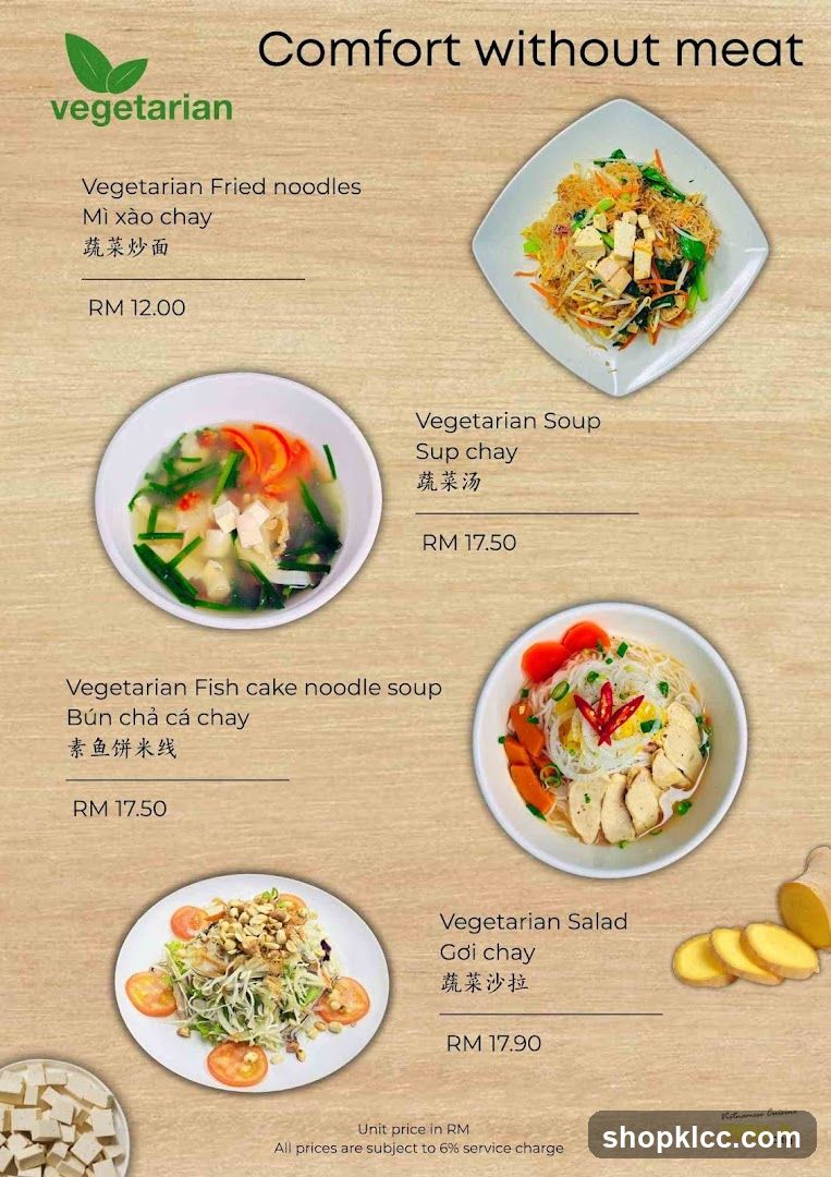 Comfort without meat