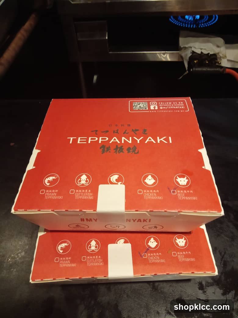 Teppanyaki Boxes
