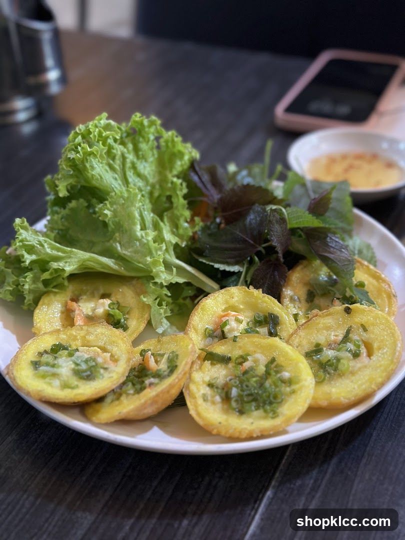 Fried Egg Slices with Greens