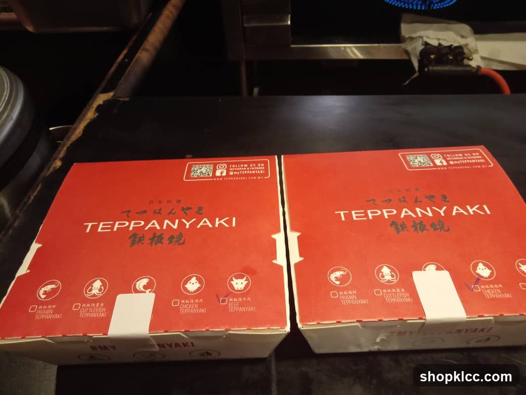 Teppanyaki Boxes