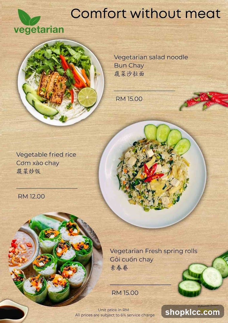 Comfort without meat