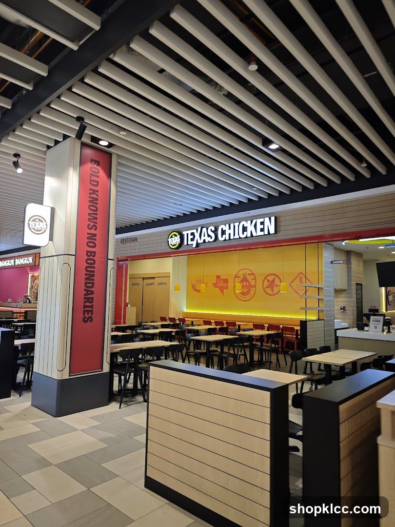 Texas Chicken Restaurant Interior