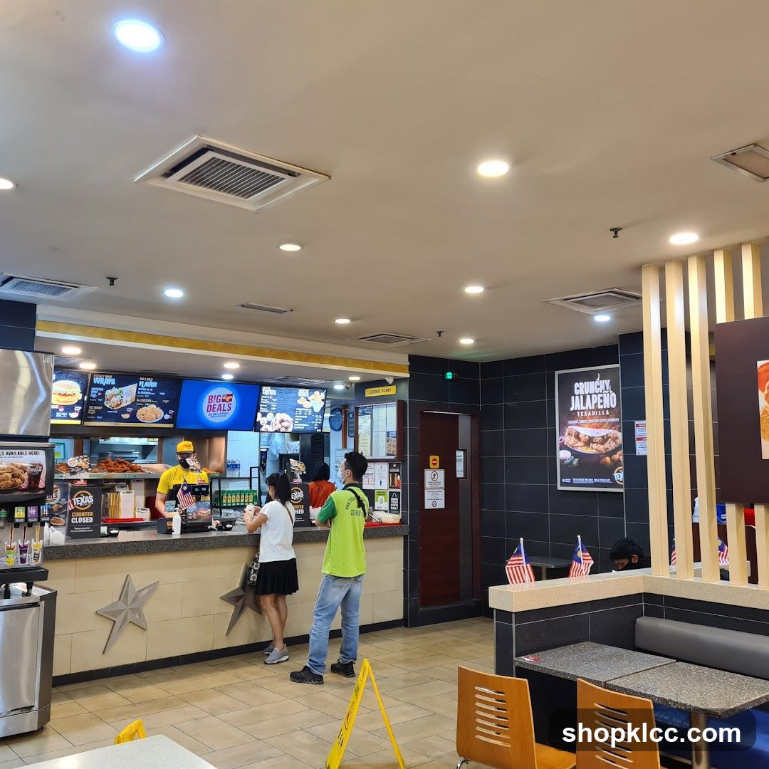 Fast Food Restaurant Interior