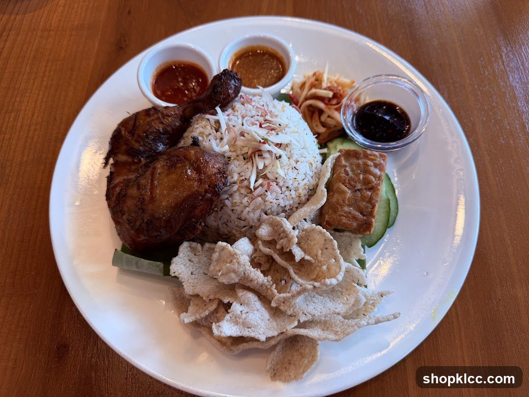 Chicken Rice Plate