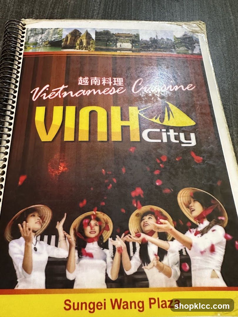 Vietnamese Cuisine Vinh City Menu