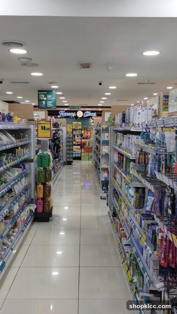 Grocery Store Interior Aisle