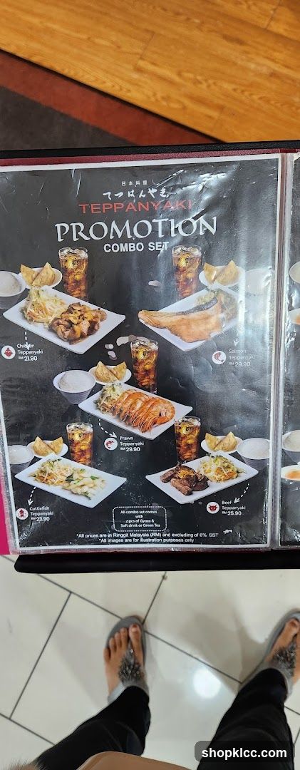 Teppanyaki Promotion Combo Set