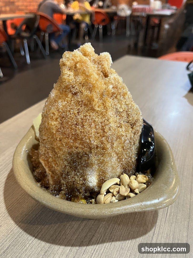 Shaved Ice Dessert