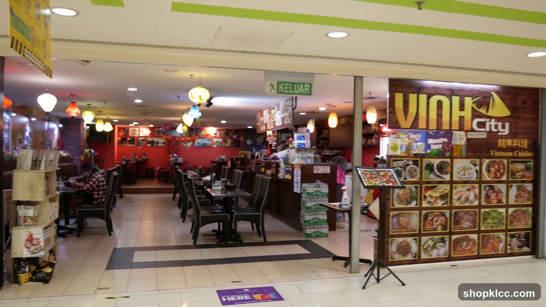 Vietnamese Restaurant Interior