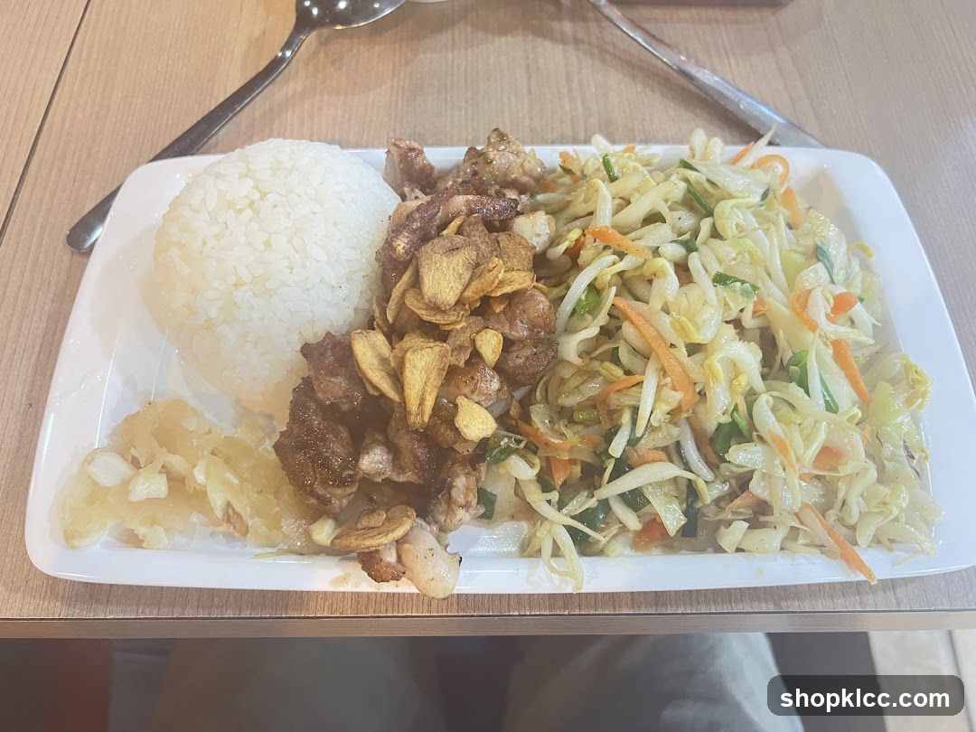 Garlic Chicken Plate