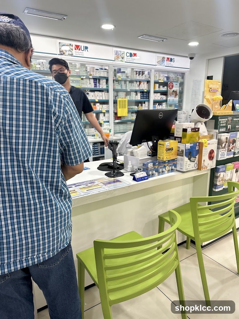 Pharmacy Interior Scene