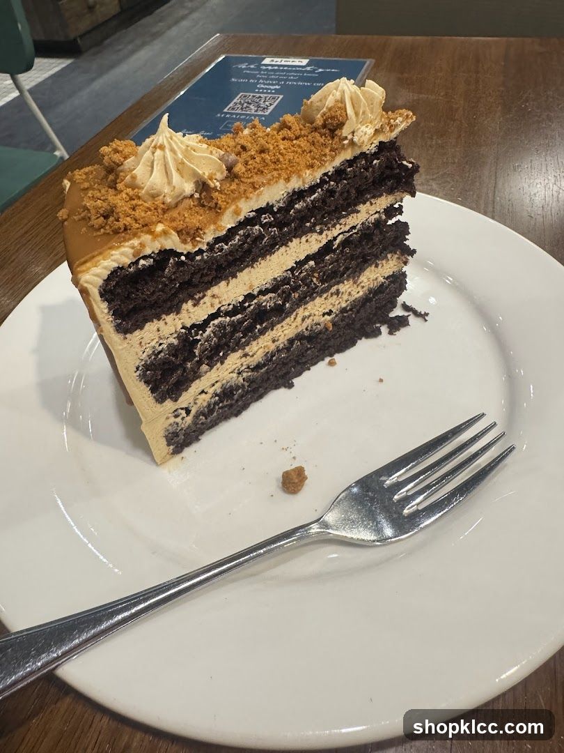 Slice of Chocolate Cake
