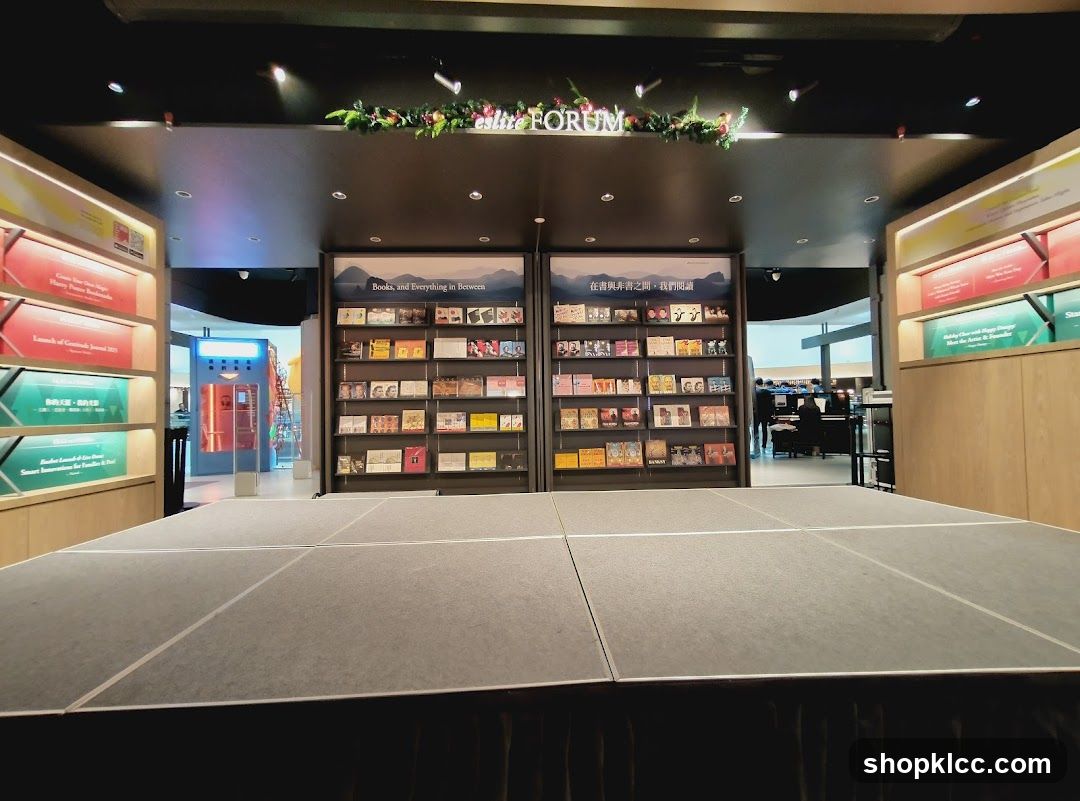 Bookstore Interior Display