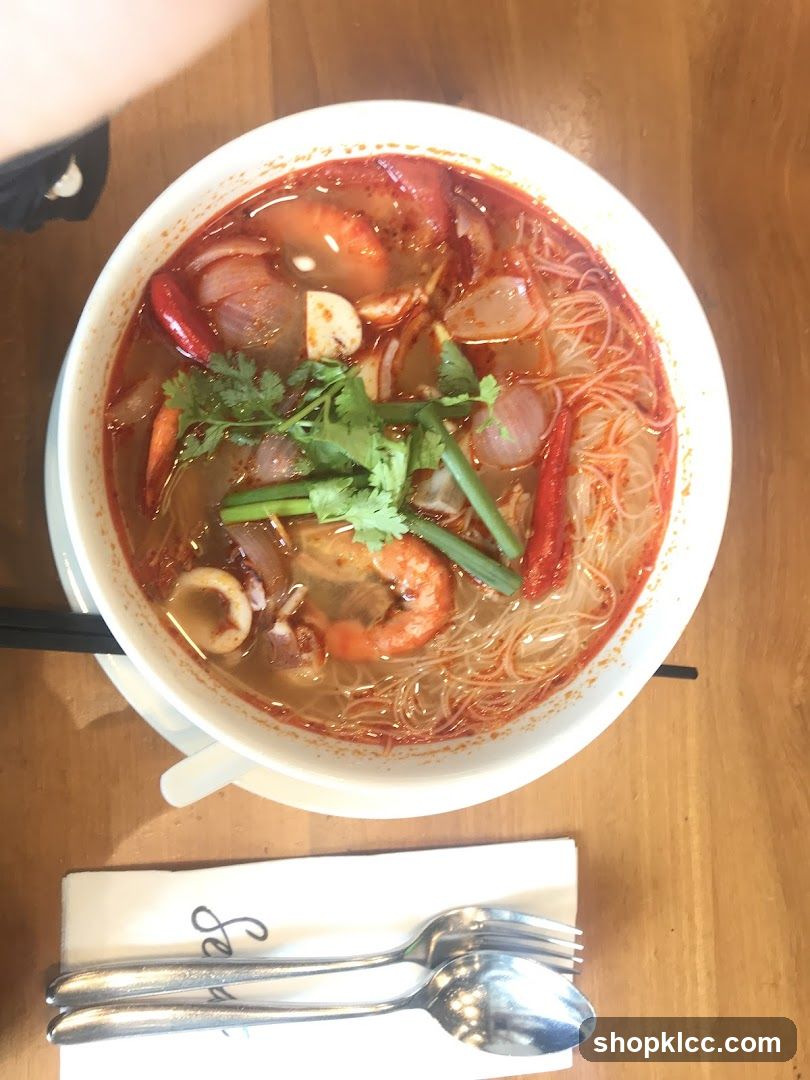 Tom Yum Noodle Soup