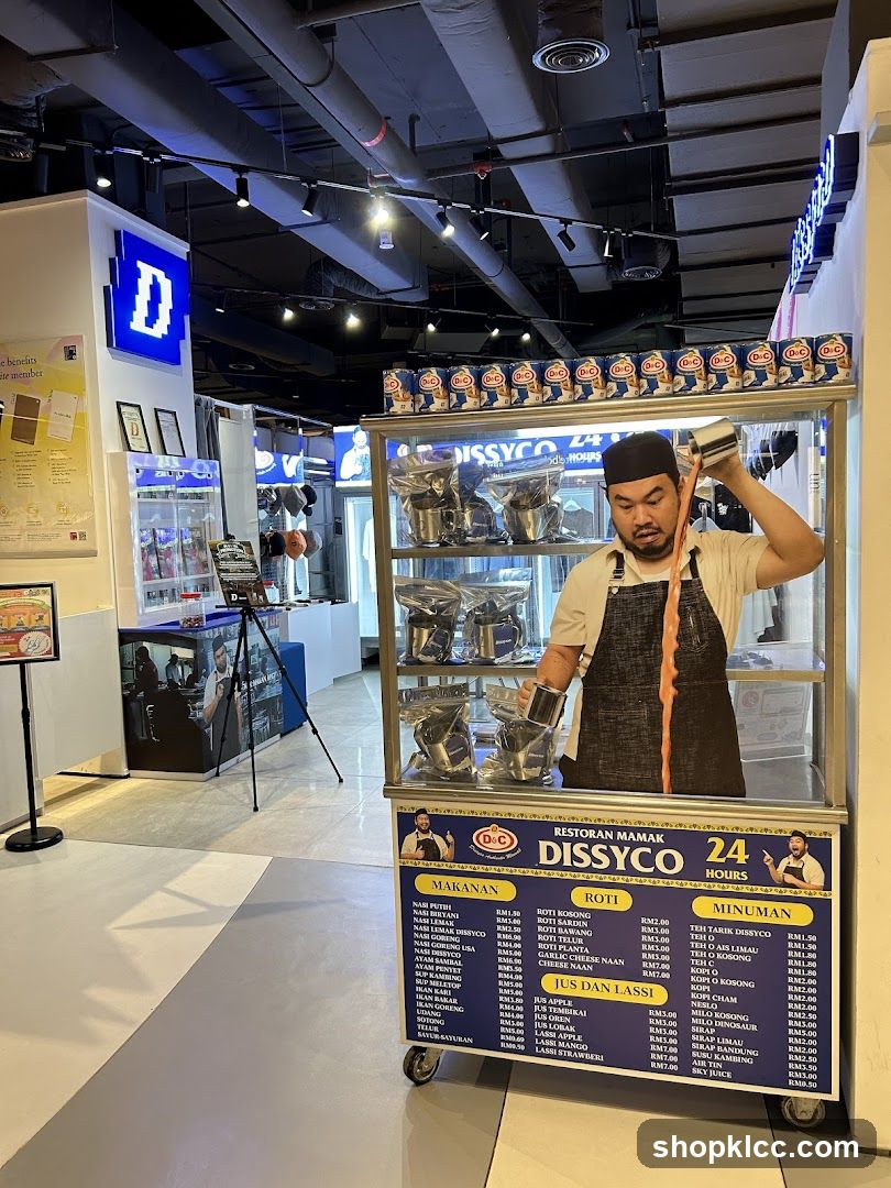 Food Stall Interior Display
