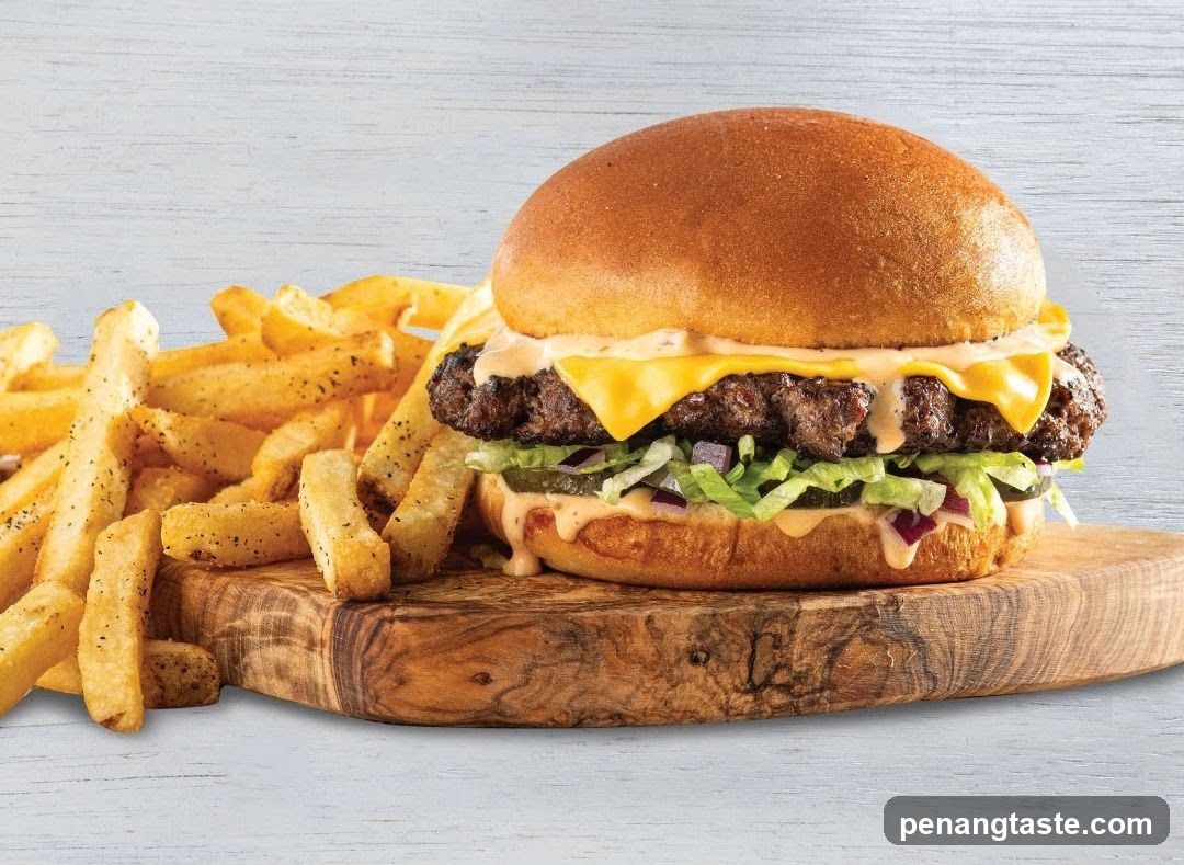Cheeseburger and Fries