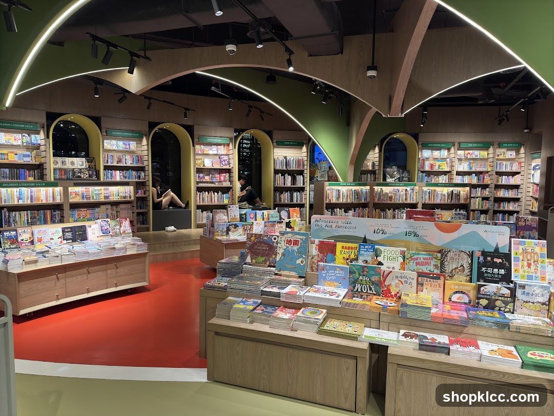 Bookstore Interior Display