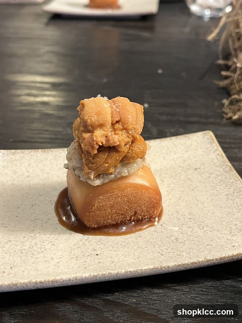 Sushi Dish with Sea Urchin