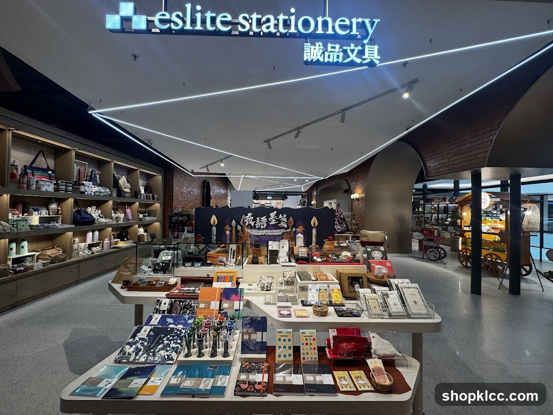 Eslibe Stationery Store Interior