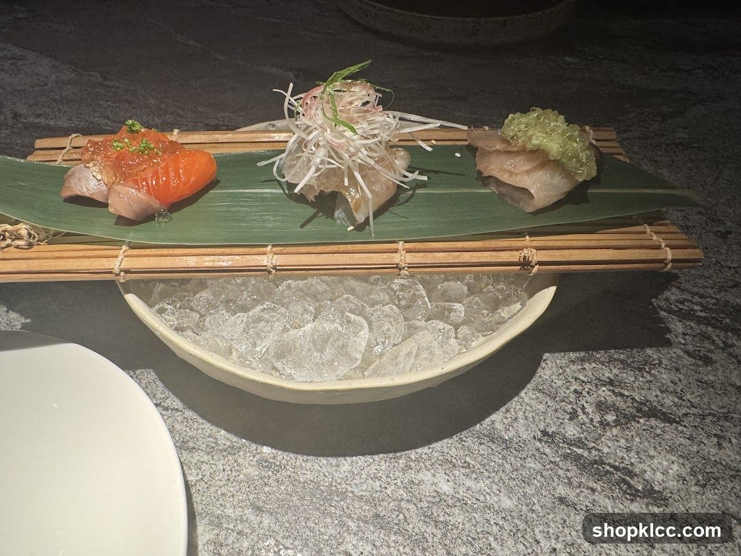 Sashimi Platter with Ice Bowl