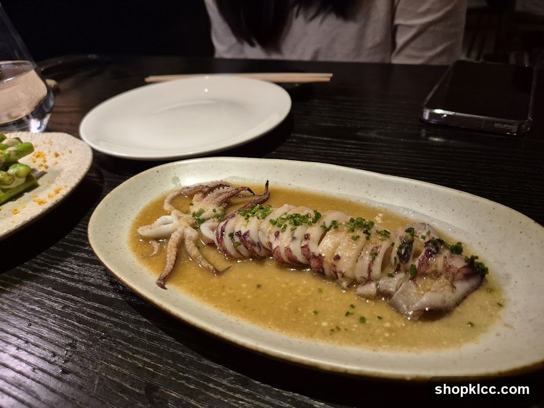 Squid Dish with Sauce