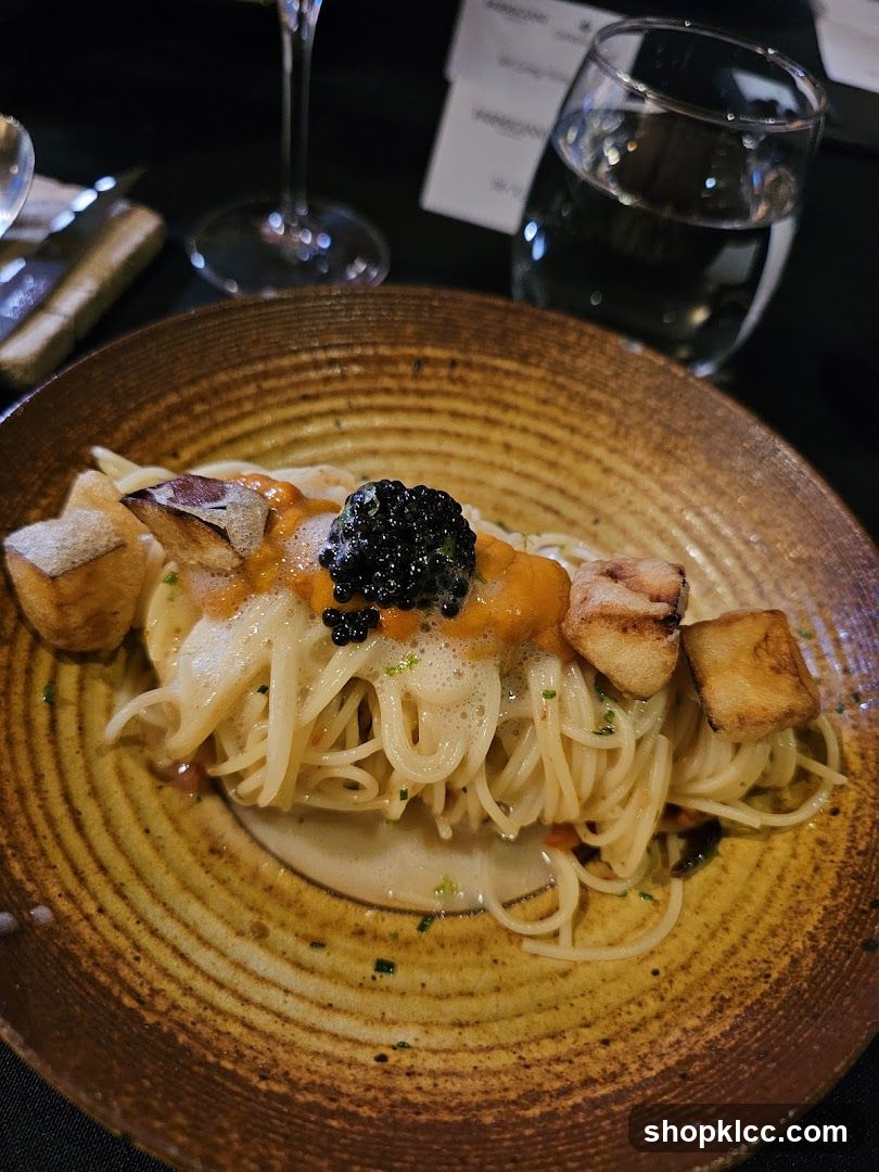 Caviar Pasta Dish
