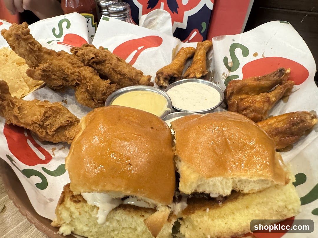 Fried Chicken and Wings Platter