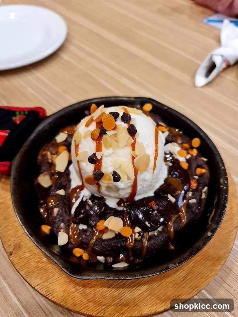 Skillet Cookie Sundae