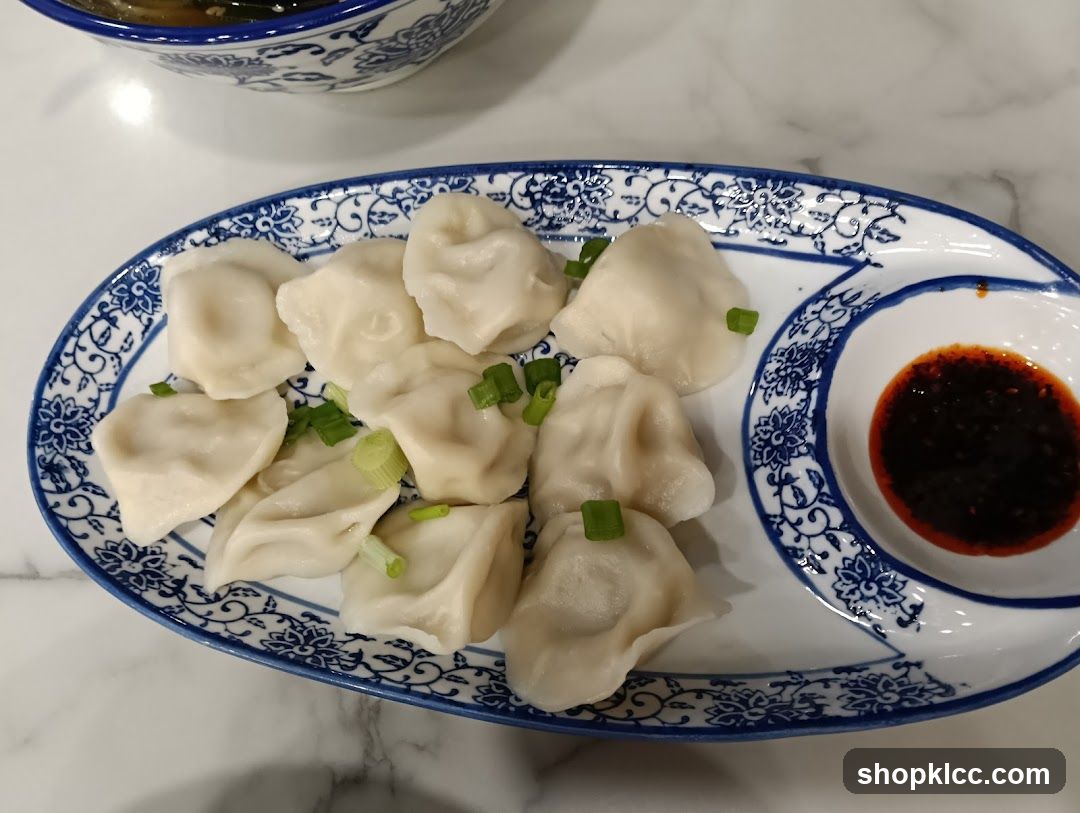 Dumplings with Dipping Sauce