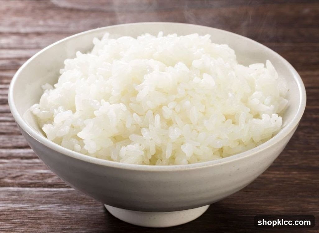 Bowl of Steamed Rice