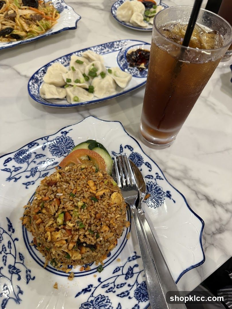Fried Rice and Dumplings