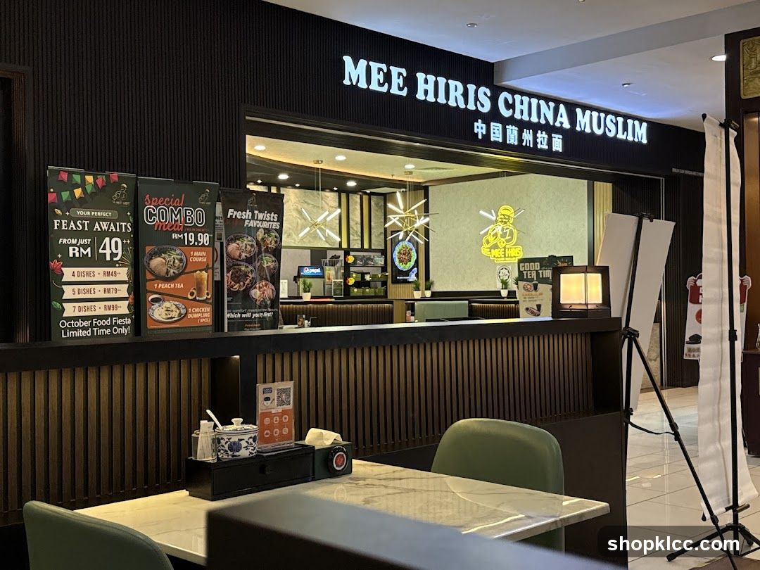 Restaurant Counter with Menu Boards