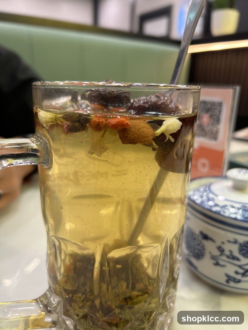 Herbal Tea with Dried Fruits