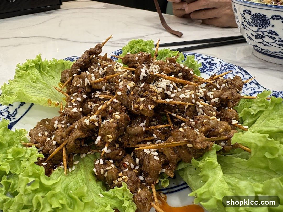 Spicy Beef Skewers