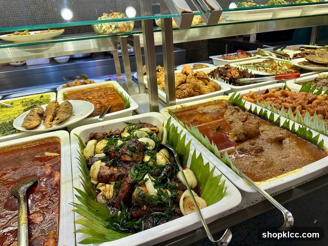Buffet Food Display