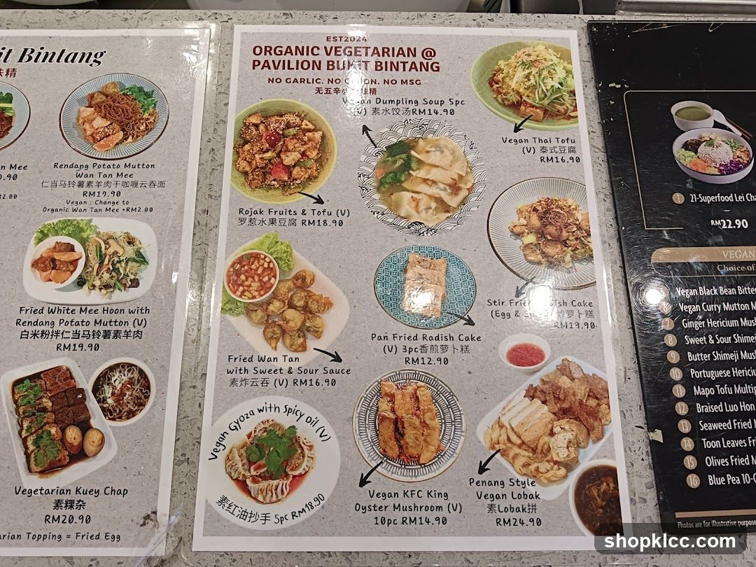 Organic Vegetarian @ Pavilion Bukit Bintang