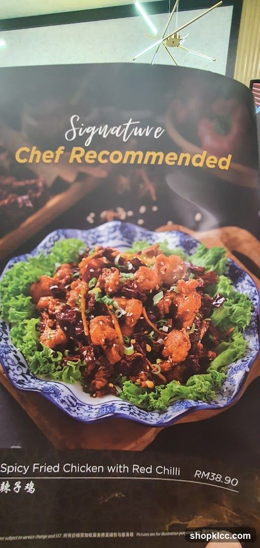 Signature Chef Recommended
